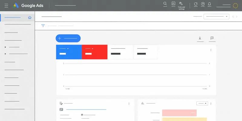 A person in a business suit points to a dashboard displaying metrics, illustrating the concept of conversion value in Google Ads